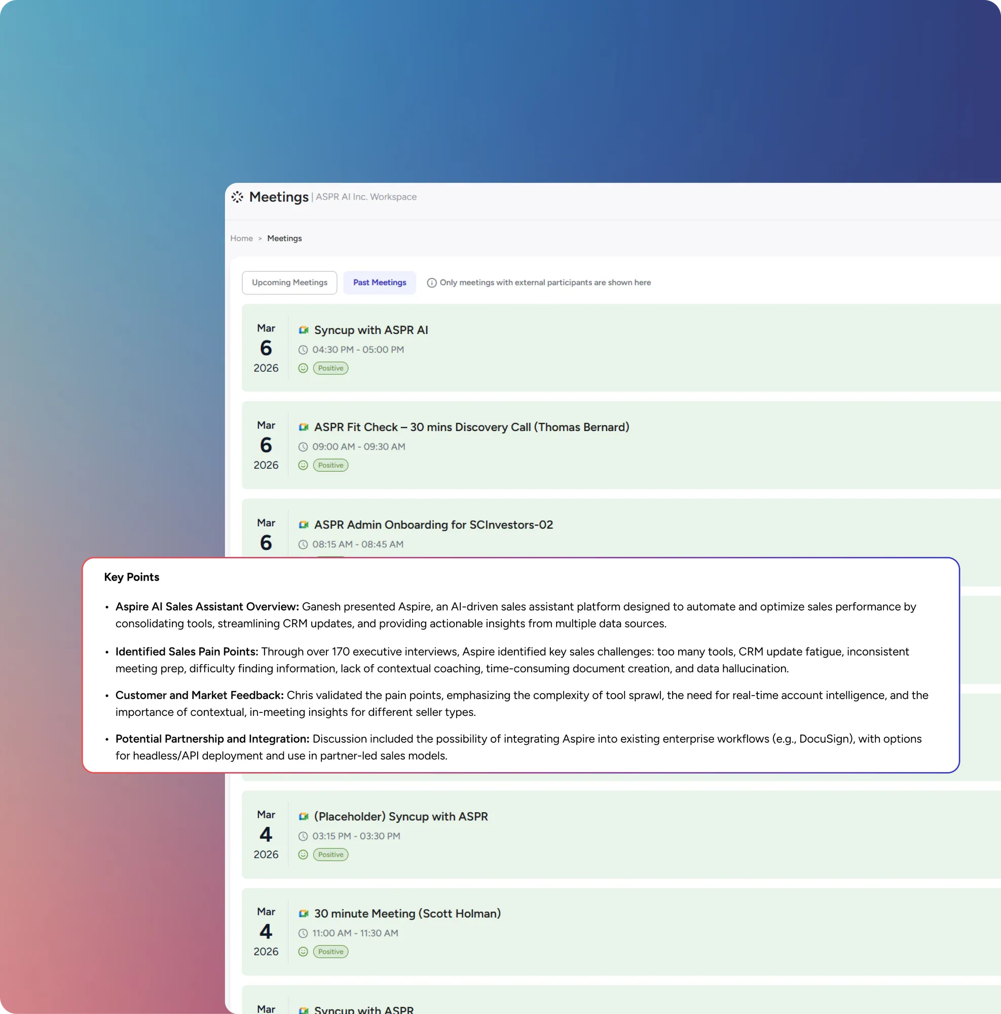 Instant Meeting Recap with Sentiment Insights Instant Meeting Recap with Sentiment Insights